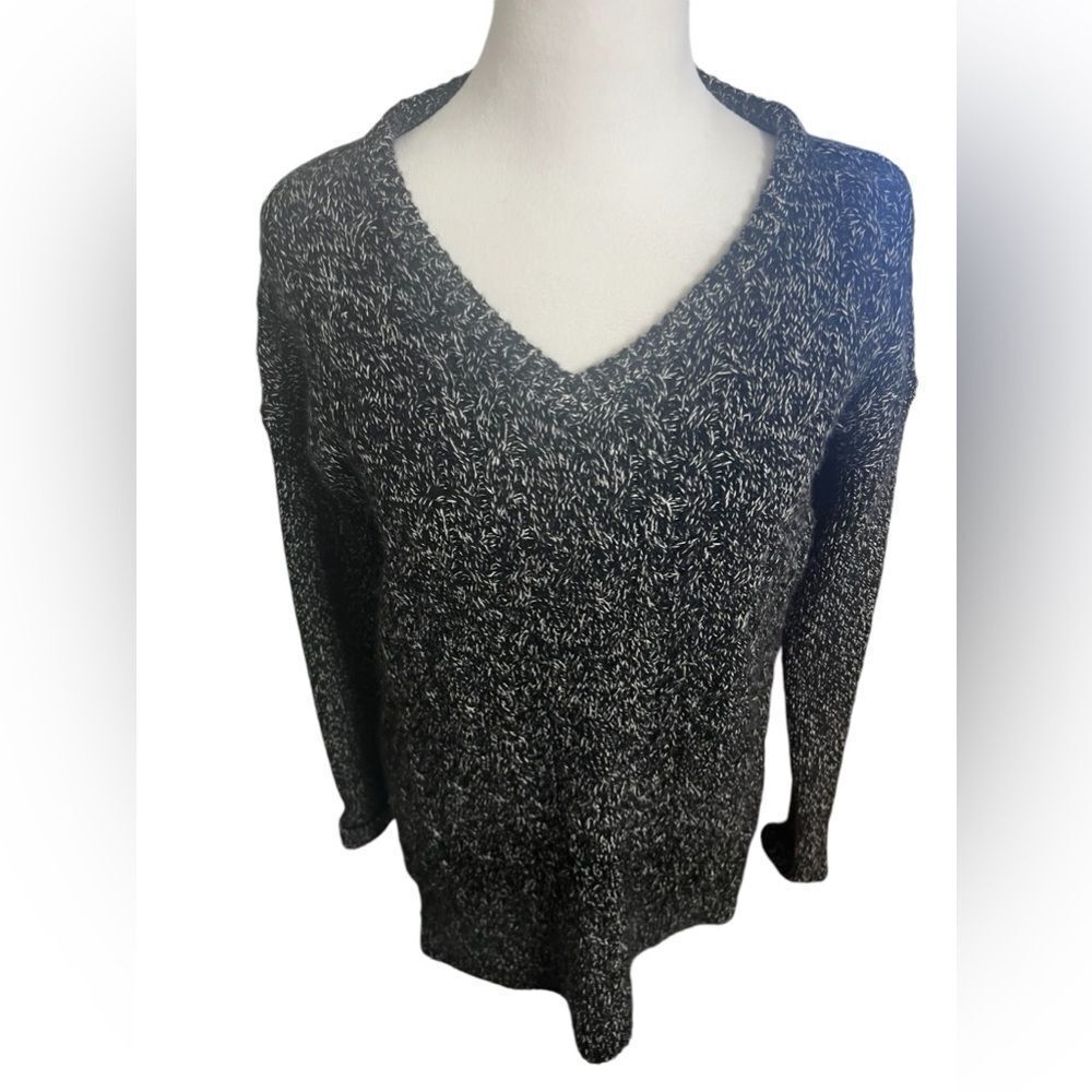 Athleta Northern Lights Cashmere Blend Sweater ex small Asymmetrical oversized - Picture 2 of 12